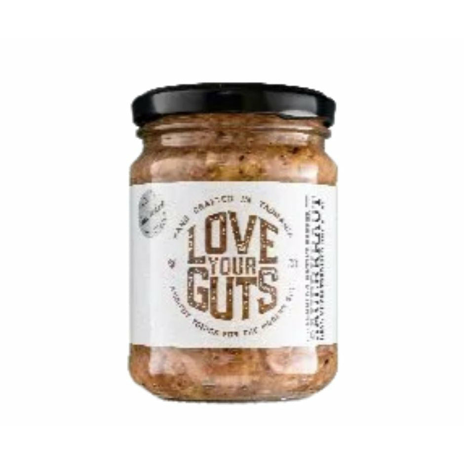 Love Your Guts Sauerkraut Garlic Jalapeno