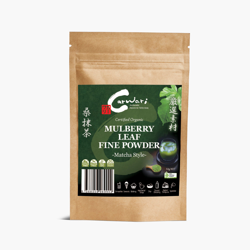 Mulberry Matcha Powder Carwari Organic