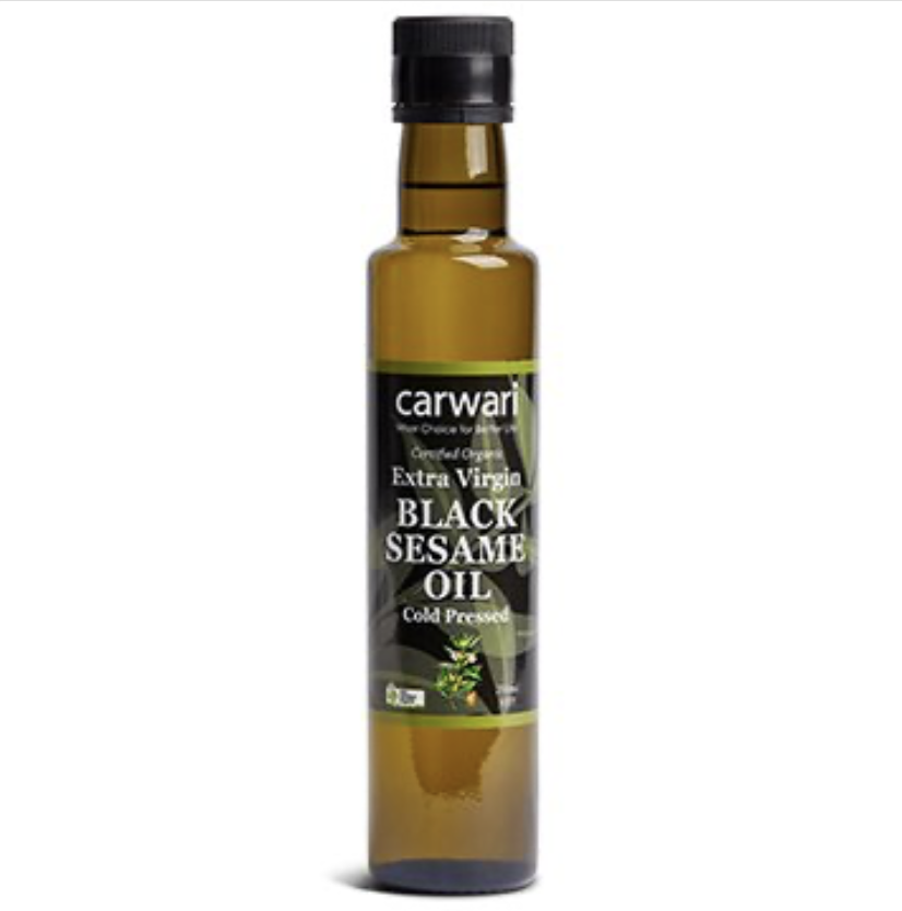 ORGANIC JAPANESE BLACK SESAME OIL GLUTEN-FREE 250ML