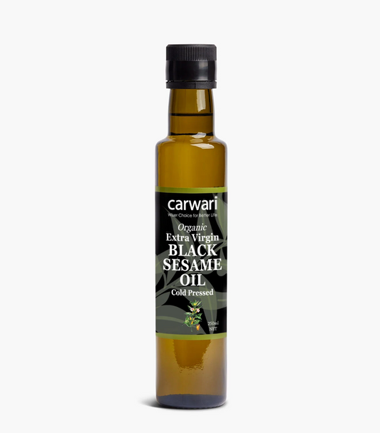 ORGANIC JAPANESE BLACK SESAME OIL GLUTEN-FREE 250ML
