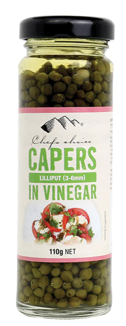 Lilliput Capers in Vinegar Chef's Choice