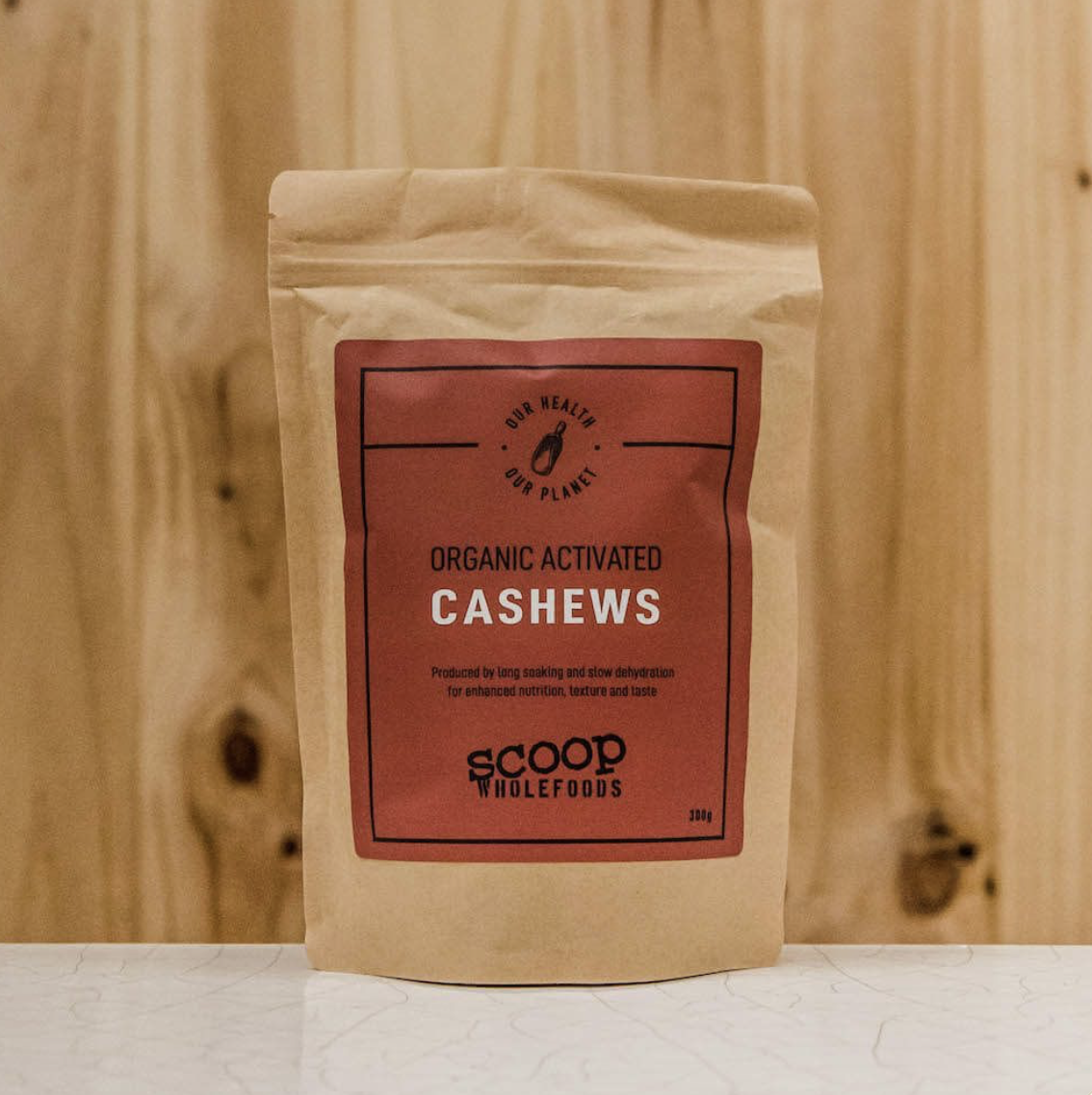 ACTIVATED CASHEWS ORGANIC 300G