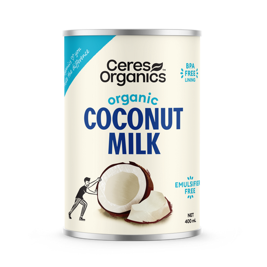 Ceres Organics Organic Coconut Milk 400ml can