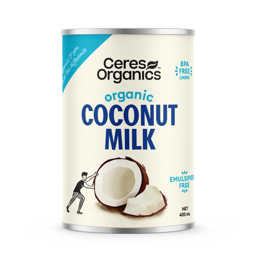 Ceres Organics Organic Coconut Milk 400ml can