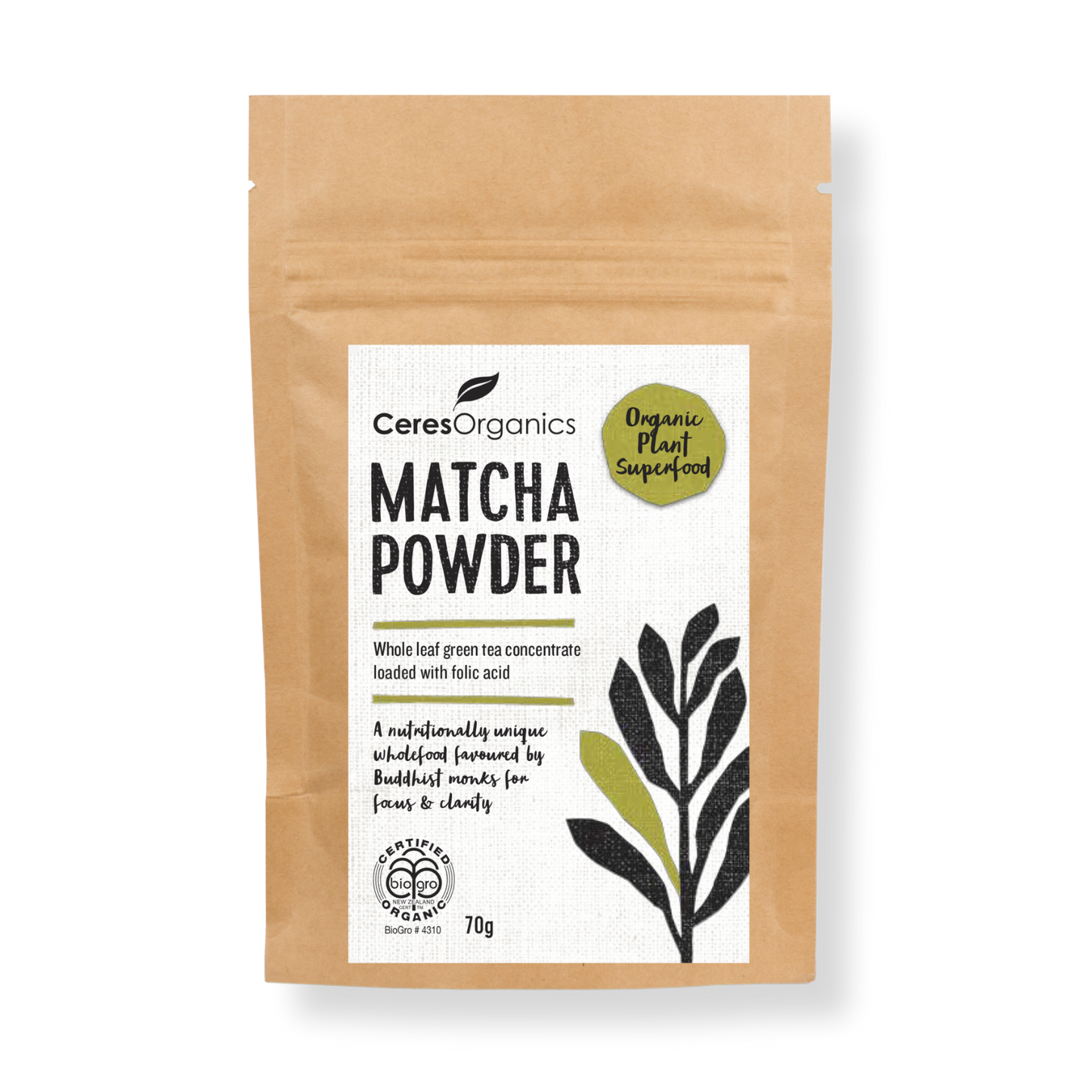 Ceres Organic Matcha Powder