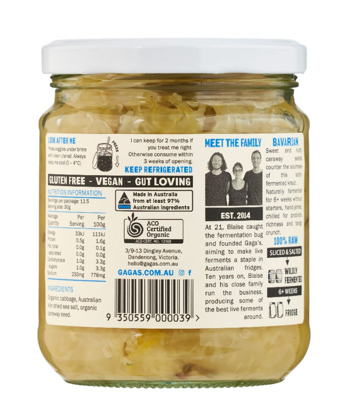 Gaga's Power Kraut Bavarian