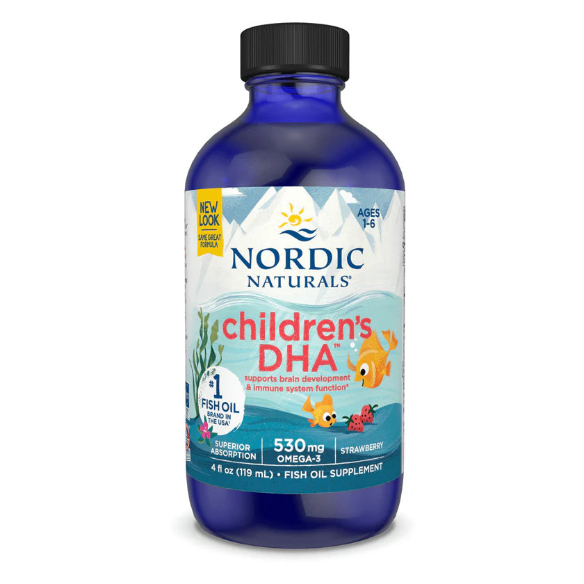Nordic Naturals Children's DHA Liquid 119ml bottle, front