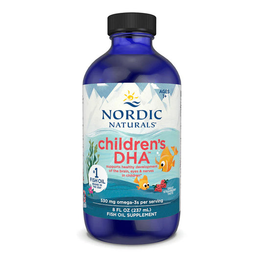 Nordic Naturals Children's DHA Liquid 237ml bottle, front