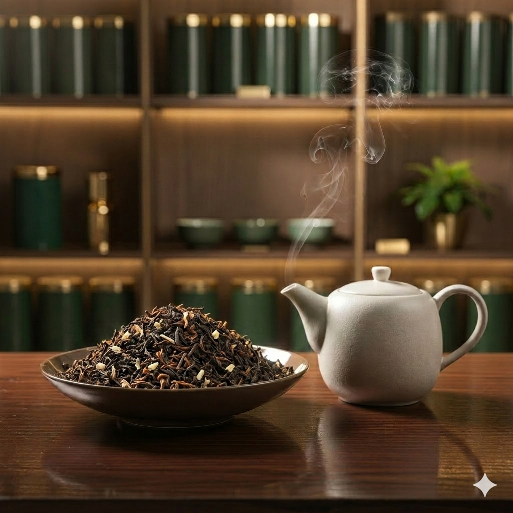Decaffeinated Black Tea Vanilla Organic