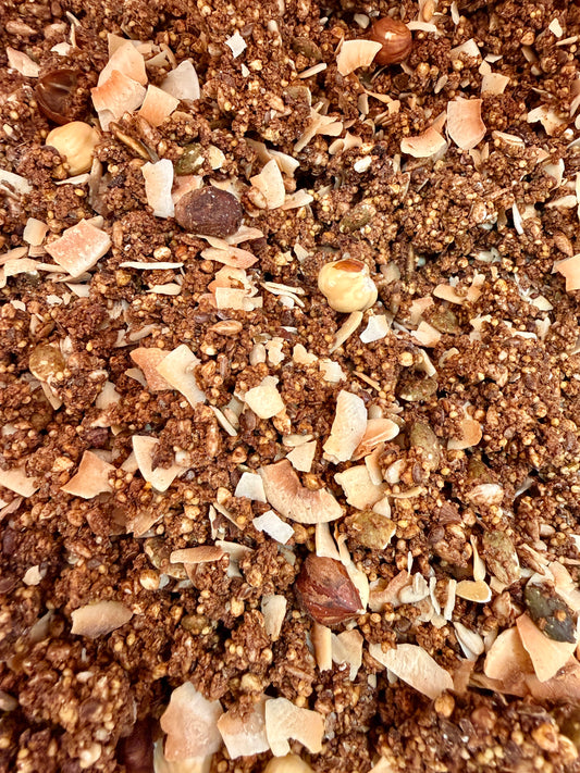 Choc & Hazelnuts Low Sugar Granola