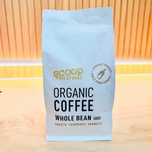 100% Pure Organic Coffee Beans 500g