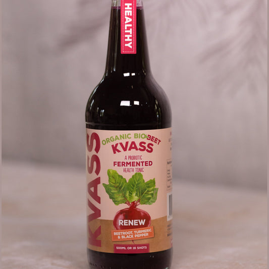 Bio-Beet Kvass Renew turmeric and black pepper 500ml bottle