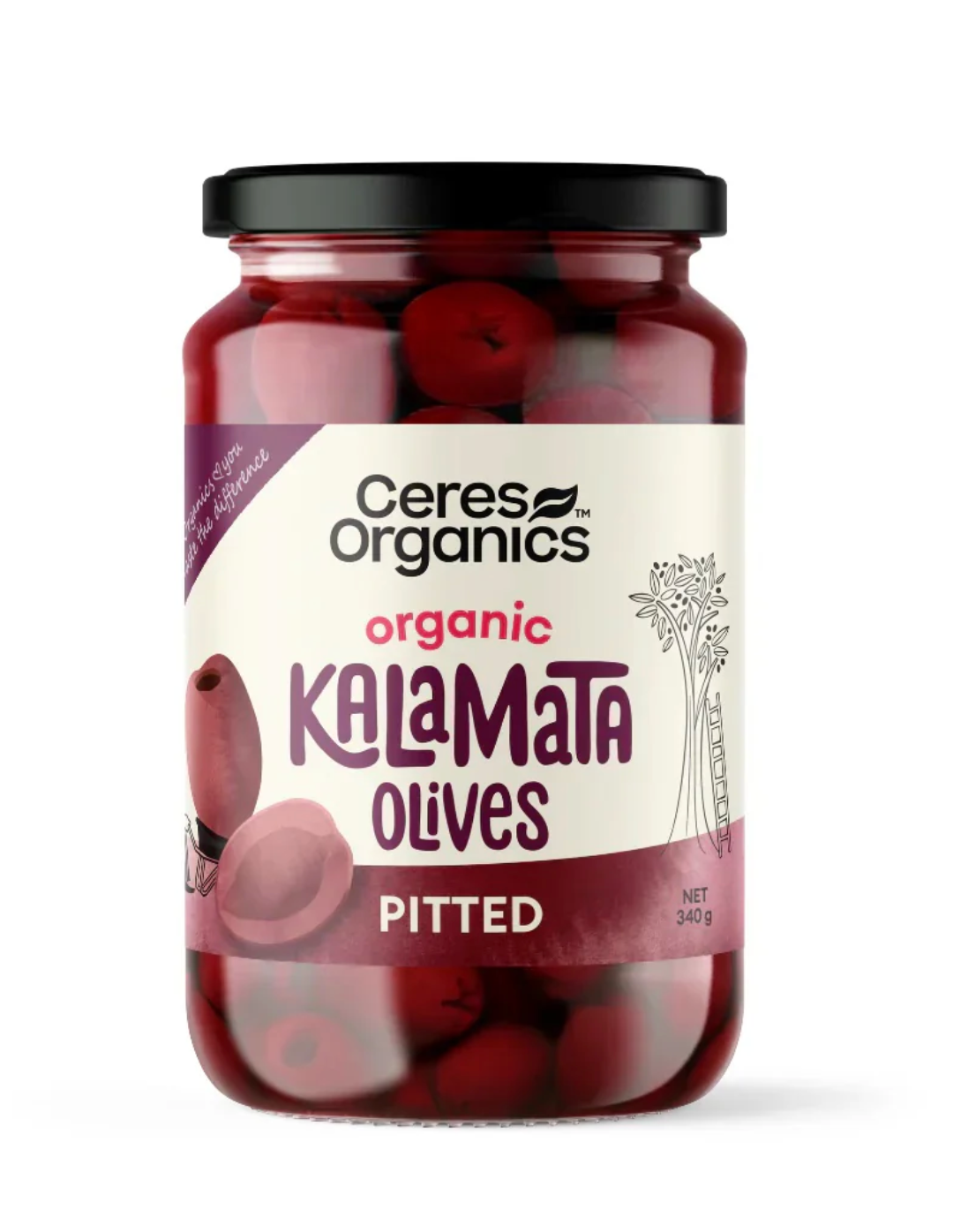 Organic Kalamata Olives Pitted