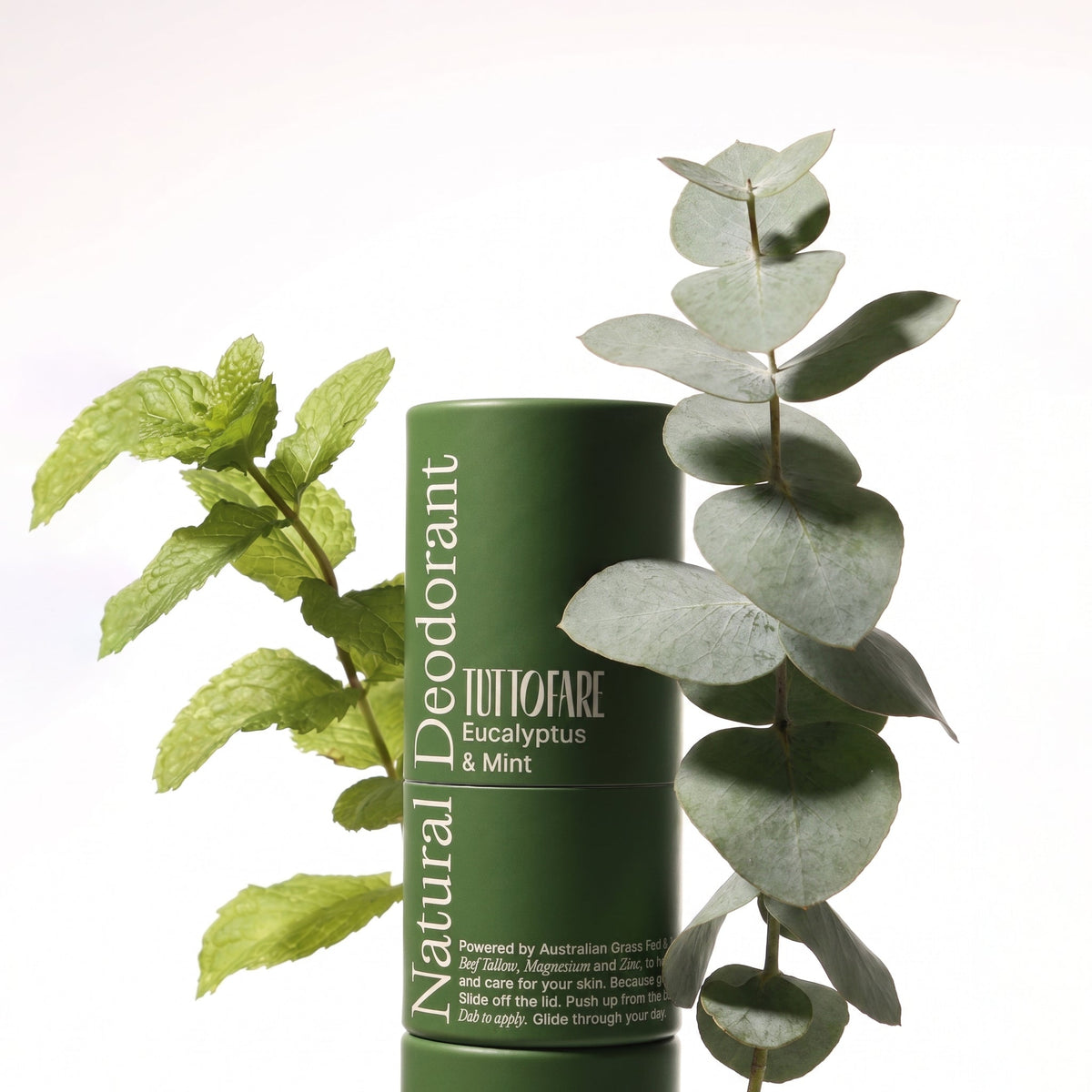 Tuttofare Natural Deodorant eucalyptus and mint scent