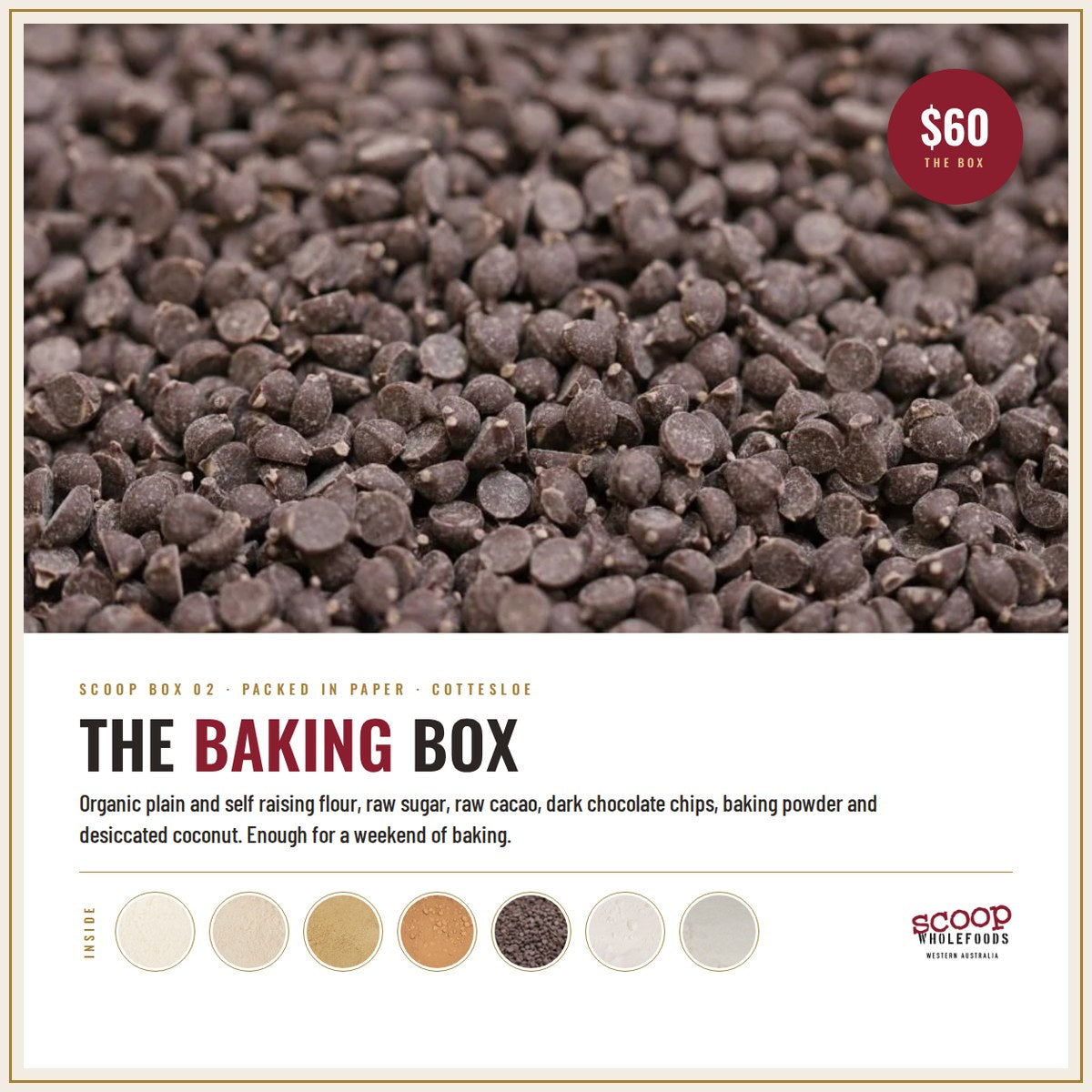 Baking Box, Scoop Wholefoods Cottesloe
