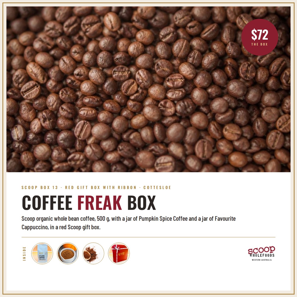 Coffee Freak Box, Scoop Wholefoods Cottesloe