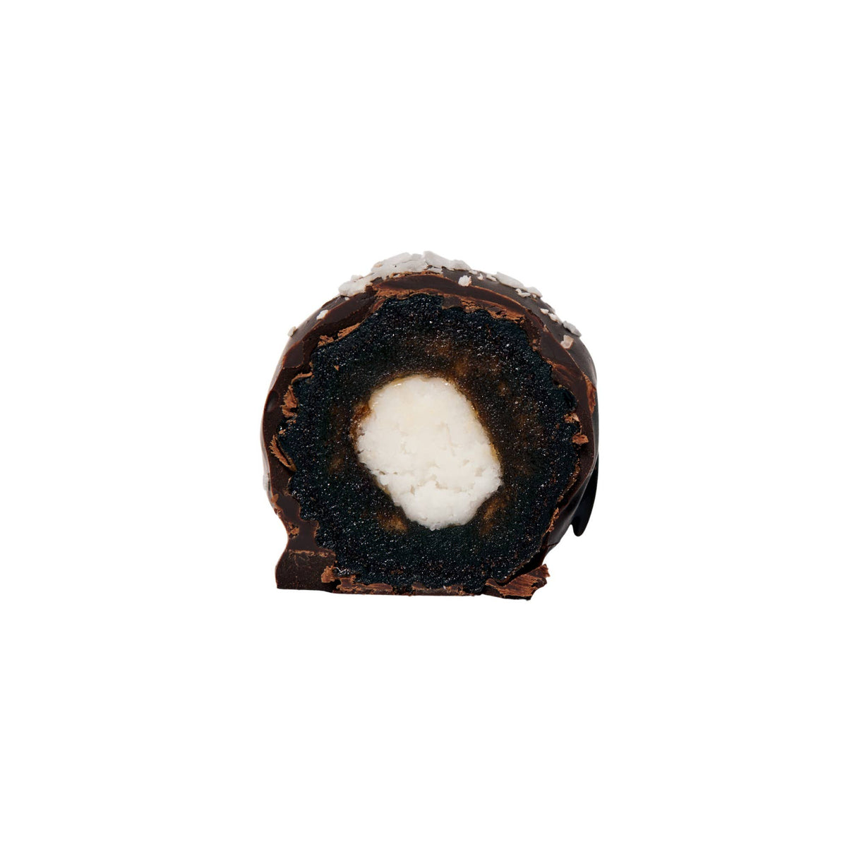 Cool Medjool Coconut Twin Pack 56g, cut in half to show the filling, Scoop Wholefoods Cottesloe