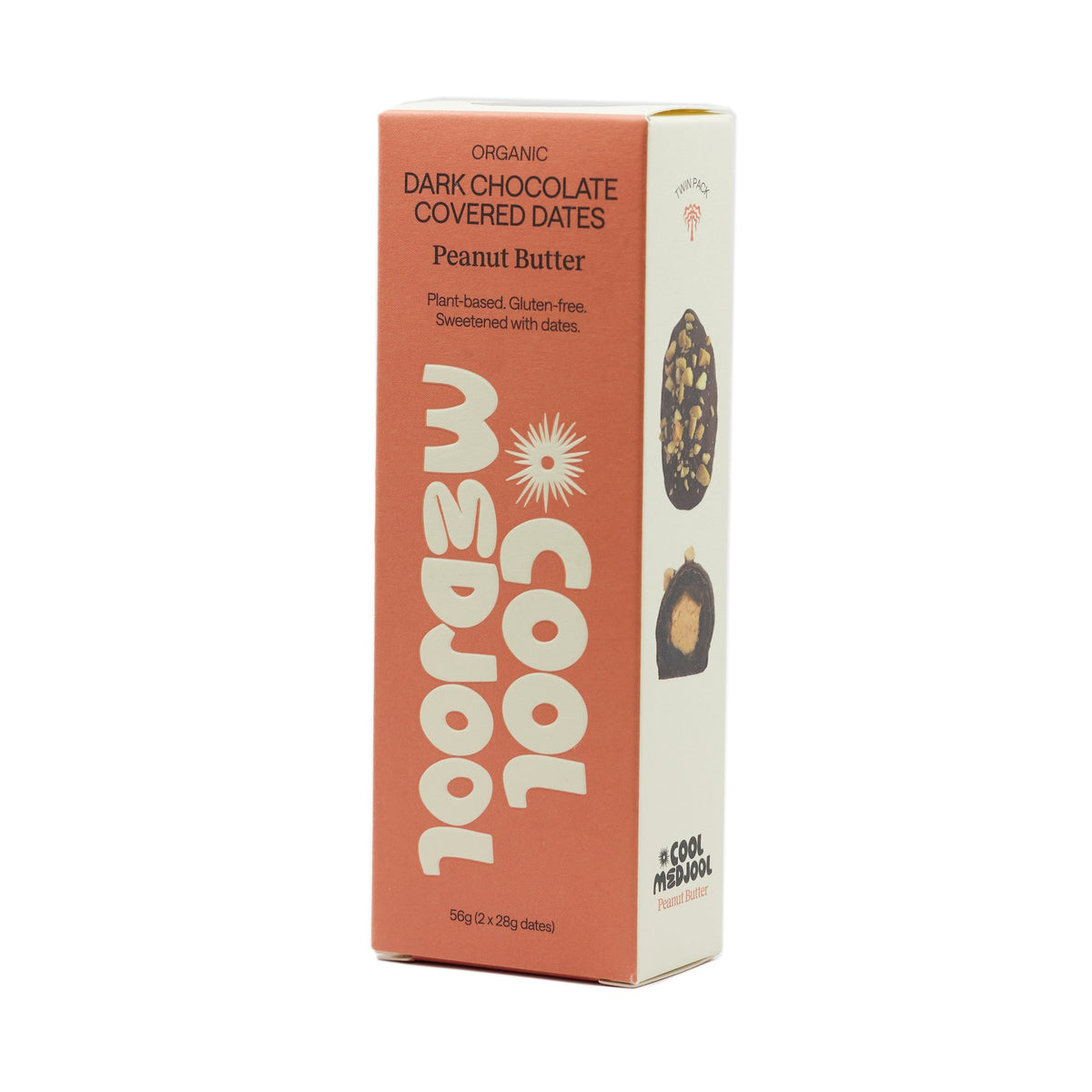 Cool Medjool Peanut Butter Twin Pack 56g, box, Scoop Wholefoods Cottesloe
