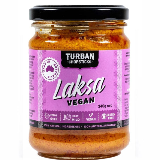 Vegan Laksa Paste Turban Chopsticks