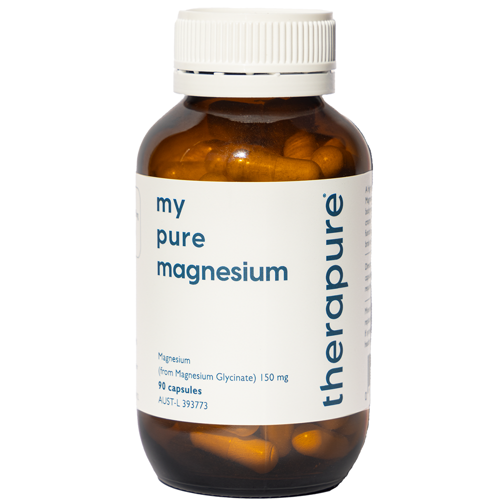 Therapure My Pure Magnesium 150 bottle, front