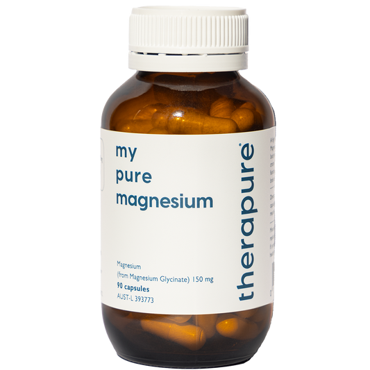 Therapure My Pure Magnesium 150 bottle, front