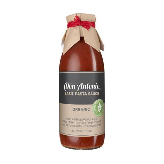 Don Antonio Organic Basil Sauce, Scoop Wholefoods Cottesloe