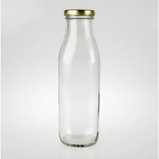 Bottle Glass Milk + Gold Cap, photo 2, Scoop Wholefoods Cottesloe