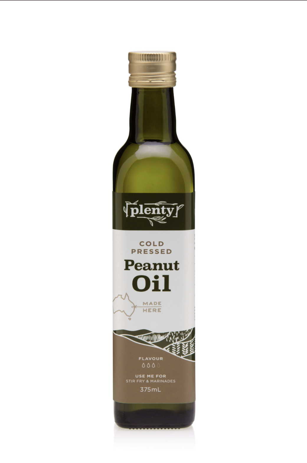 COLD PRESSED PEANUT OIL GLUTEN-FREE