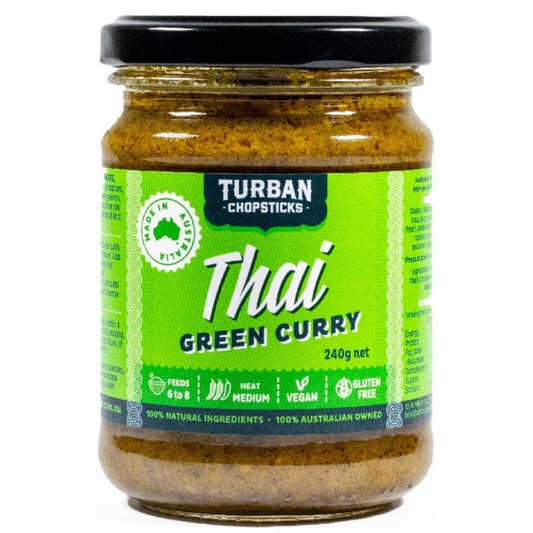 Thai Green Curry Paste Turban Chopsticks