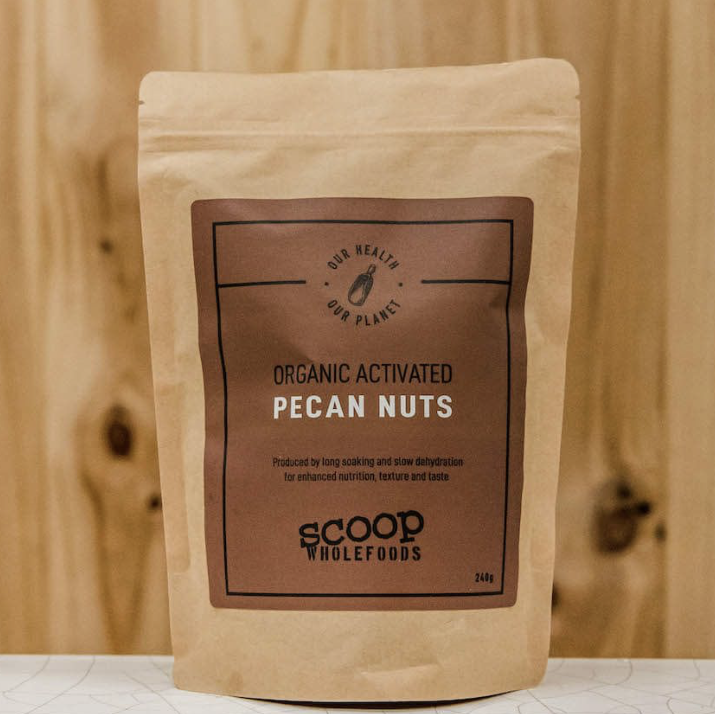 ACTIVATED PECANS ORGANIC 240G