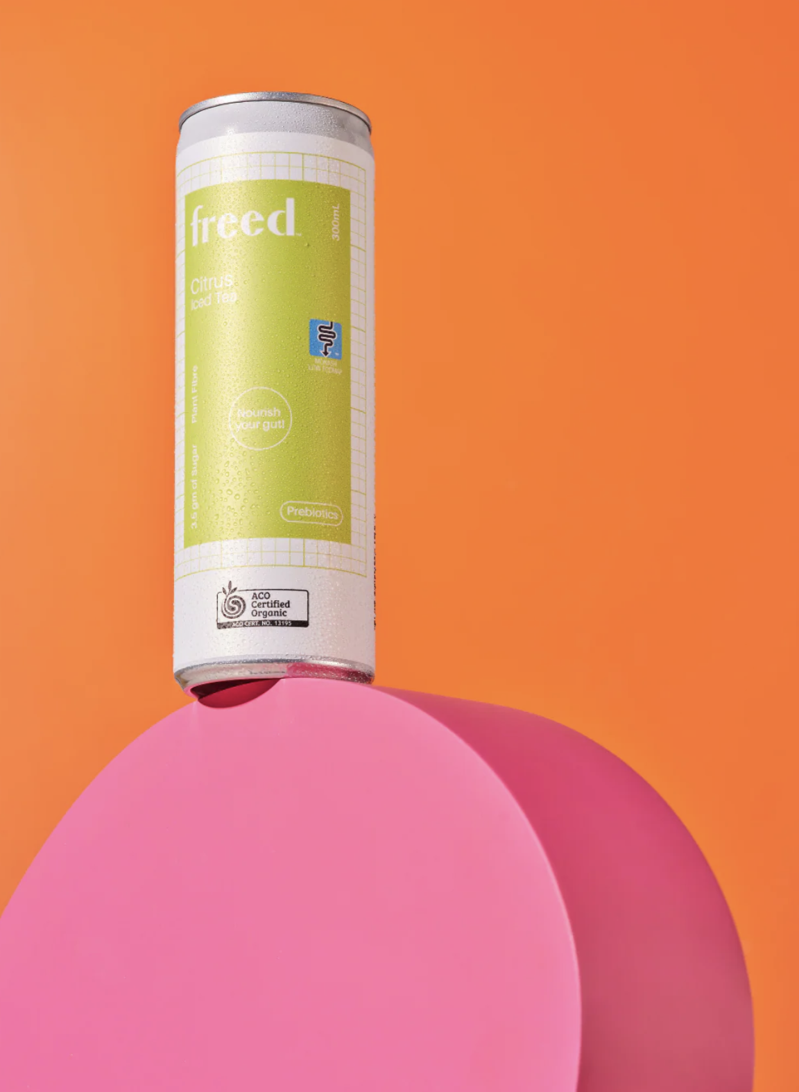 FODMAP - ICED TEA- CITRUS WITH PROBIOTICS 300ML 300ML
