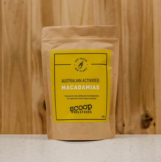 ACTIVATED MACADAMIA NATURAL 260G