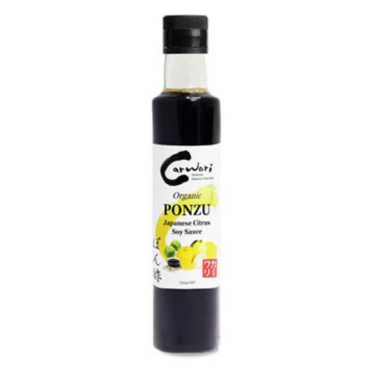 JAPANESE PONZU (CITRUS SOY SAUCE) ORGANIC GLUTEN-FREE 250ML