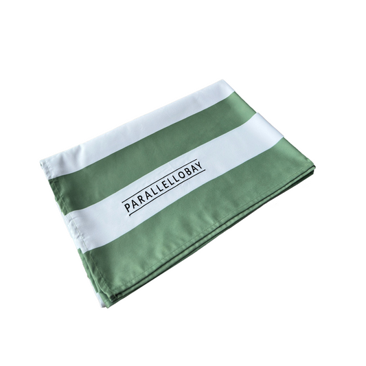 Parallello Bay Towel Daintree Green, photo 2, Scoop Wholefoods Cottesloe