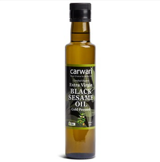 ORGANIC JAPANESE BLACK SESAME OIL GLUTEN-FREE 250ML