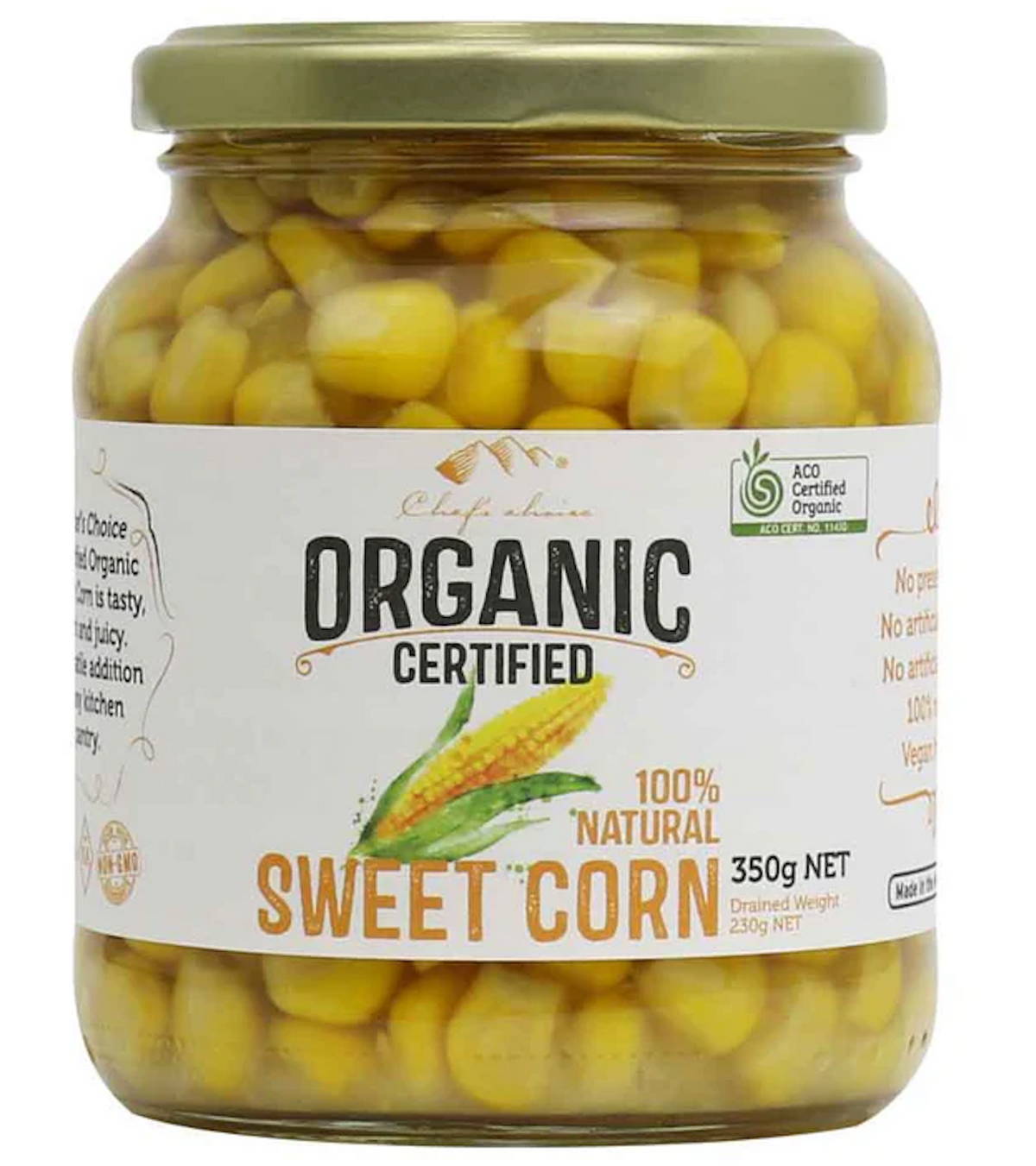 Sweet Corn Chef's Choice Organic