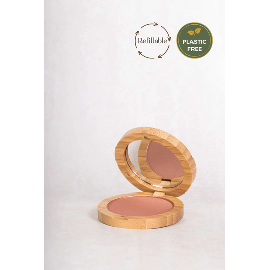 Dusty Pink Pure Pressed Mineral Blusher Compact