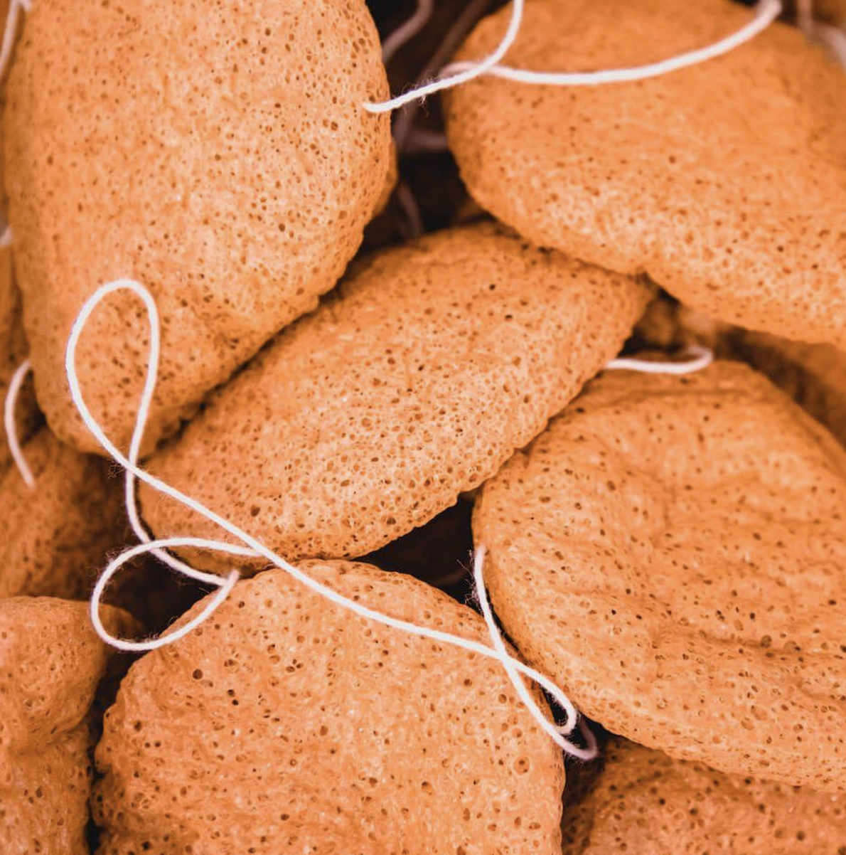 KONJAC FRENCH SPONGES FACIAL ALOE