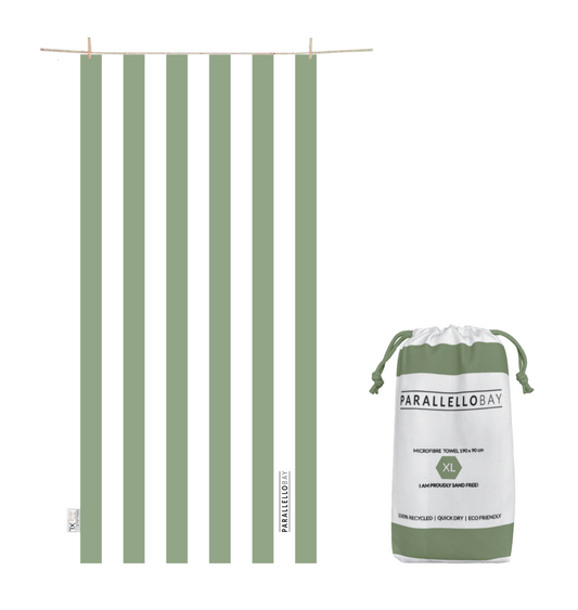 SAND-FREE BEACH TOWEL GREEN