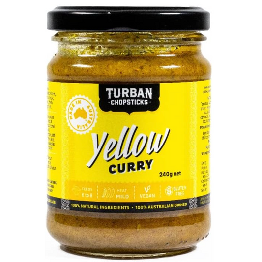 Yellow Curry Paste Turban Chopsticks