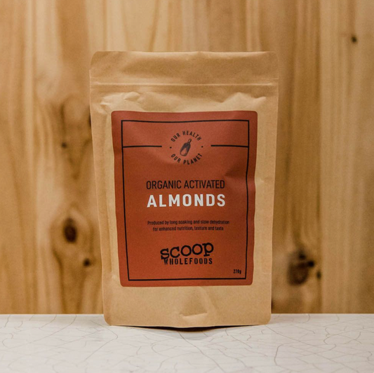 ACTIVATED ALMONDS ORGANIC 270G
