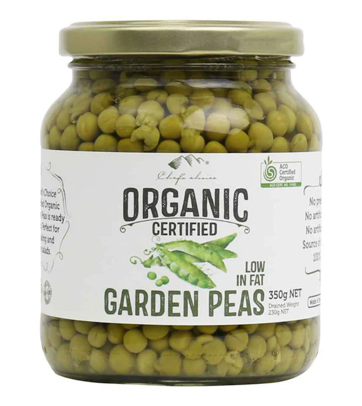 Garden Peas Organic