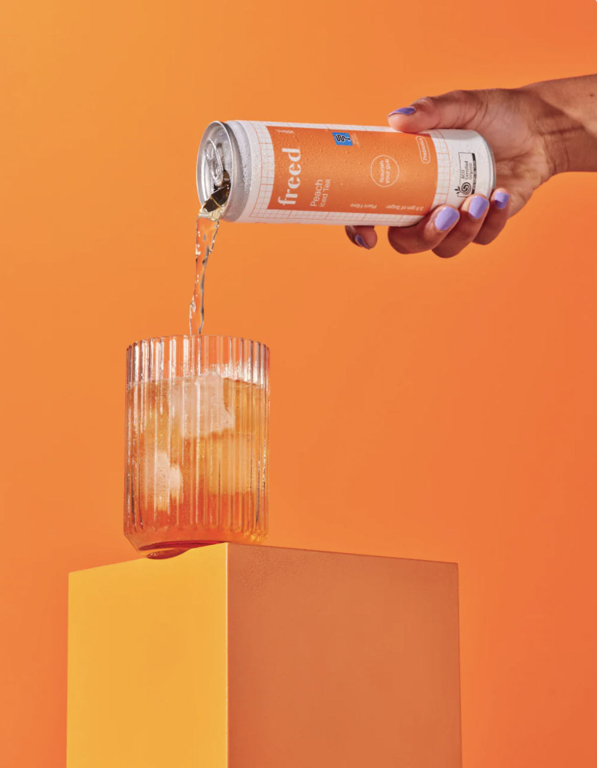 FODMAP - ICED TEA- PEACH WITH PROBIOTICS 300ML 300ML