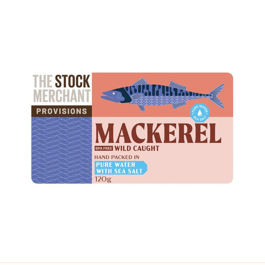 Stock Merchant Mackerel in Water