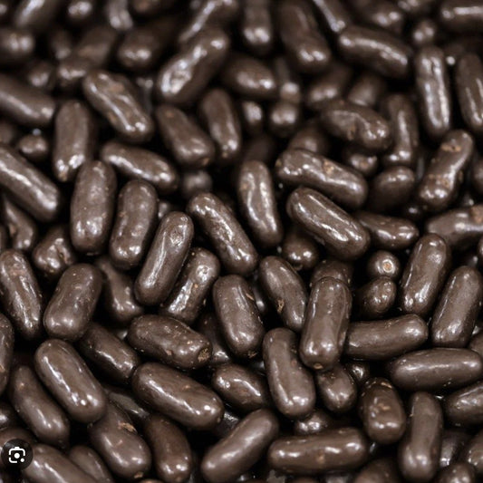 Liquorice Bullets Dark Chocolate