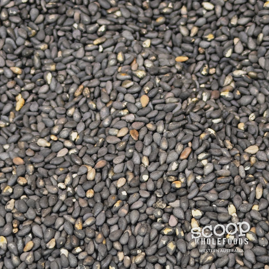 Sesame Seeds Black Organic, Scoop Wholefoods Cottesloe