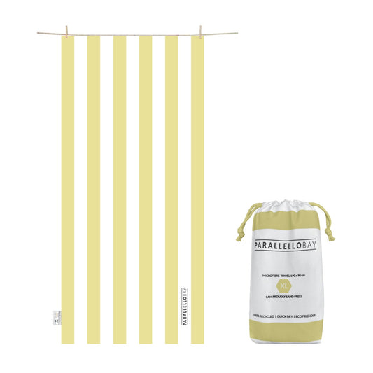 Parallello Bay Towel Sunshine Yellow