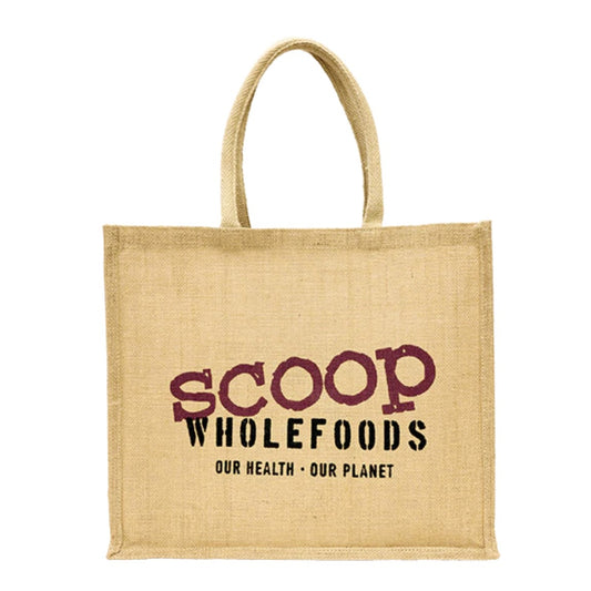 Natural Hessian Shopping Bags