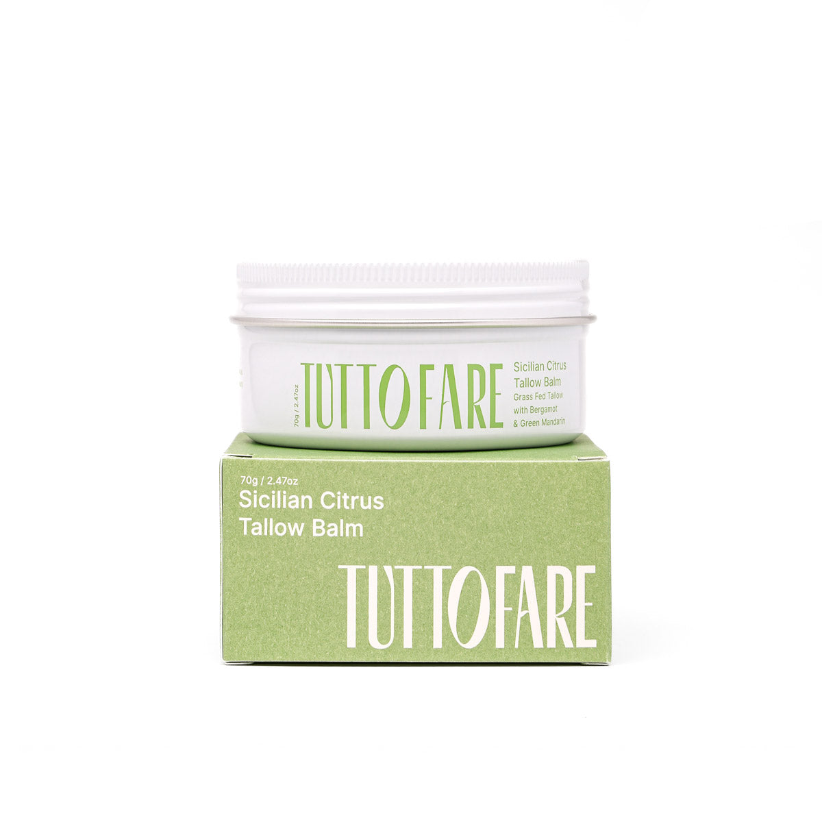Tuttofare Sicilian Citrus Tallow Balm texture